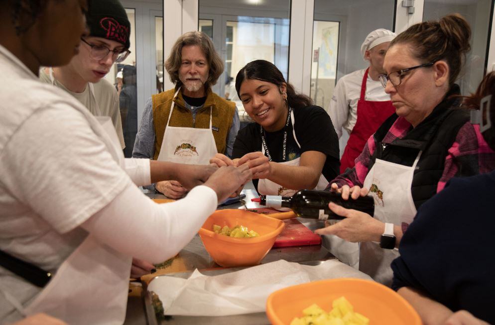 Pathways In Education students in Italy on a free experiential learning trip